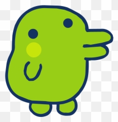 Emoji Mashup Bot On Twitter Kissing - Blushing Tamagotchi Characters,Spoopy Emoji