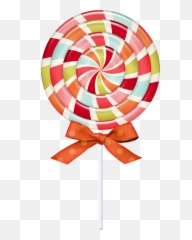 Orange Clipart Lollipop Orange - Imagem De Pirulito Em Png Emoji,Lollipop Lips Emoji Pop