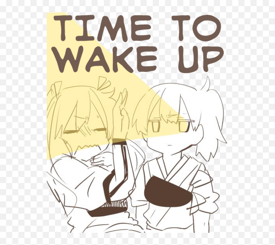 Sleep Meme - Time To Wake Up Kancolle Emoji,Kancolle Emoji