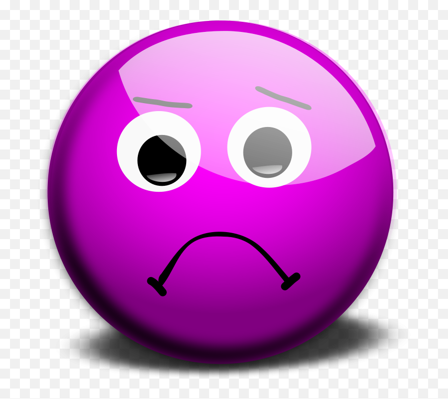 Free Photo Lilac Purple Emoticon - Miss You With Sad Face Emoji,Emoticons Triste