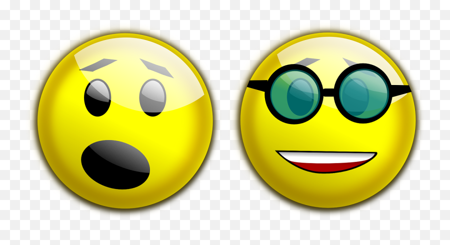 Emoticonsmileyyellow Png Clipart - Royalty Free Svg Png Happy And Sad Smile Clipart Emoji,Laser Emoji