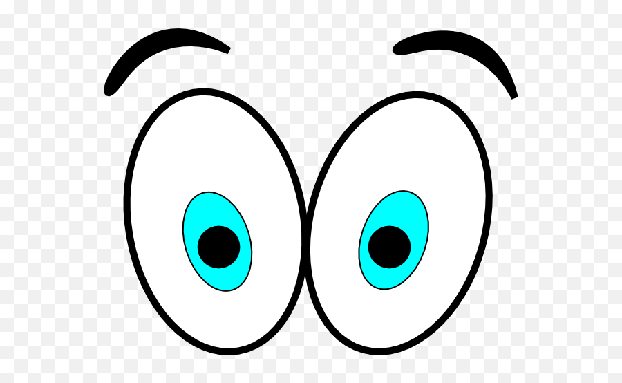 Big Cartoon Eyes Eye Cartoon Images Free Download Clip Art - Clipart Pair Of Eyes Emoji,Big Eye Emoji