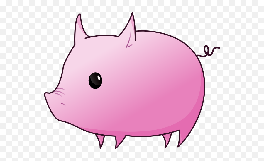 Free Cartoon Pigs Images Download Free Cartoon Pigs Images - Cute Pig Animated Emoji,Pig Kawaii Emoticon