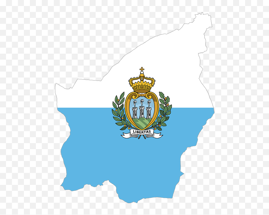 Color Pictures Of San Marino Flag - San Marino Flag Map Emoji,Mediterranean Flag Emoji