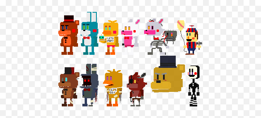 10000 Best Five Nights At Freddy Images On Pholder New - Withered Fnaf 2 Sprite Sheet Emoji,Scooby Doo Emojis Discord