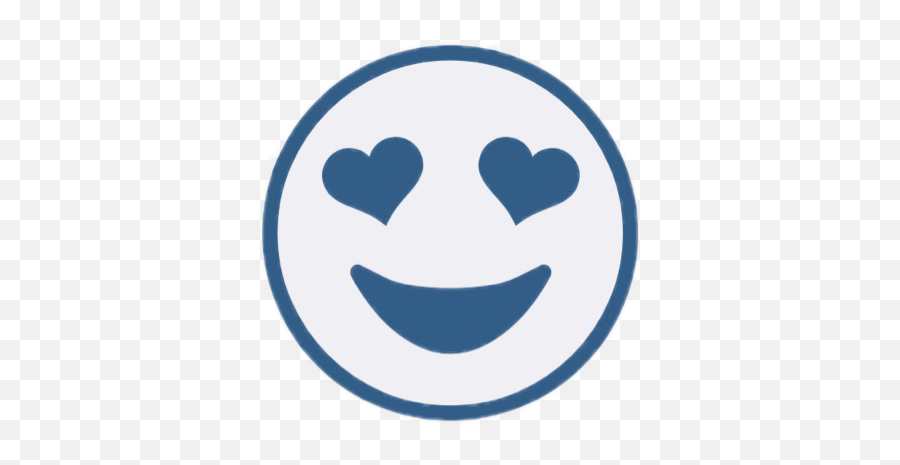 Emoji Hearts Heart Heartemoji Sticker - Equmeniascout,Navy Emoji