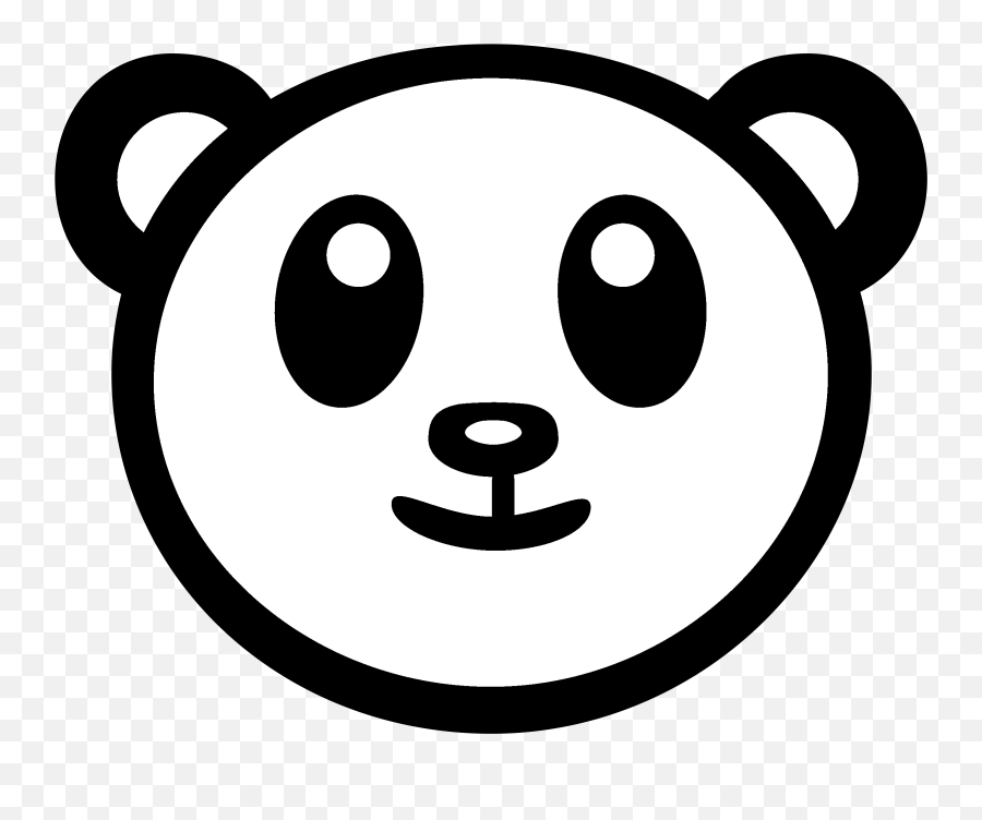 Panda Logo Png Transparent Svg Vector - Panda Head Logo Transparent Emoji,Steam Panda Emoticons