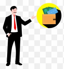 Money Clipart - Earning Png Cartoon Emoji,Phone And Money Wallet Emoji
