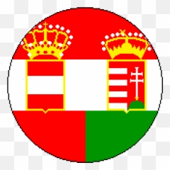 Austria Hungary Flag Circle Png - Austria Hungary Flag Circle Emoji,Hungary Flag Emoji