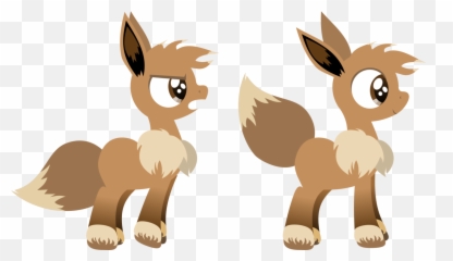 Artist Carloscreations Pok - Eevee Clipart Full Size Fictional Character Emoji,Pokemon Eevee Emoji Gif