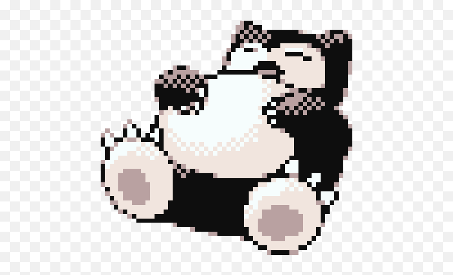 Anime 8 Bit Gif Emoji,Snorlax Emoji