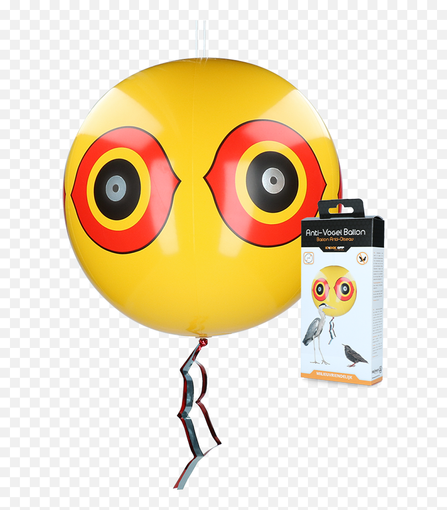 Desalojar Y Atraer - Knock Off Deterrent Balloon Emoji,Resistencia Emoticon