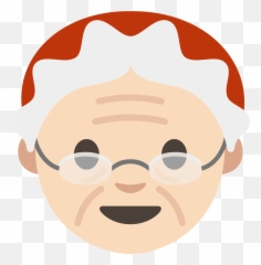 Mrs Claus Emoji Clipart Free Download Transparent Png - Mrs Claus Emoji,Stanta Emoji