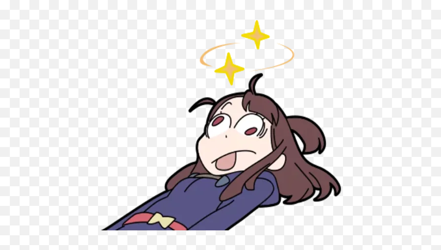 Little Witch Telegram Stickers - My Little Witch Academia Stickers Emoji,Little Witch Academia Lotte Emojis