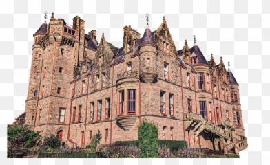 Castle Architecture Old Manor House - Belfast Castle Emoji,Emotions Manor