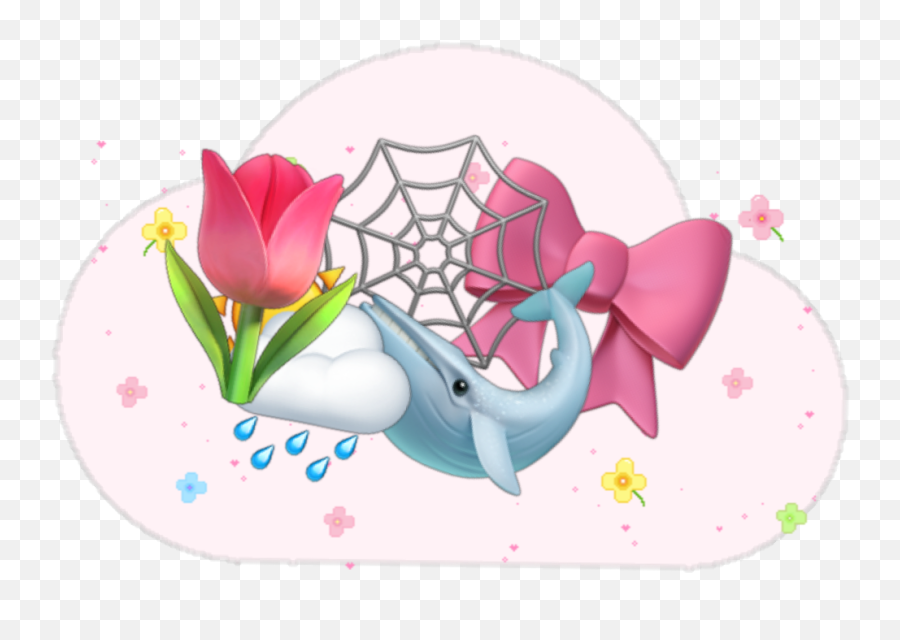 Png Overlay Cute Soft Sticker By Chae Mi Mujer - Fictional Character Emoji,How To Make Emojis Rain
