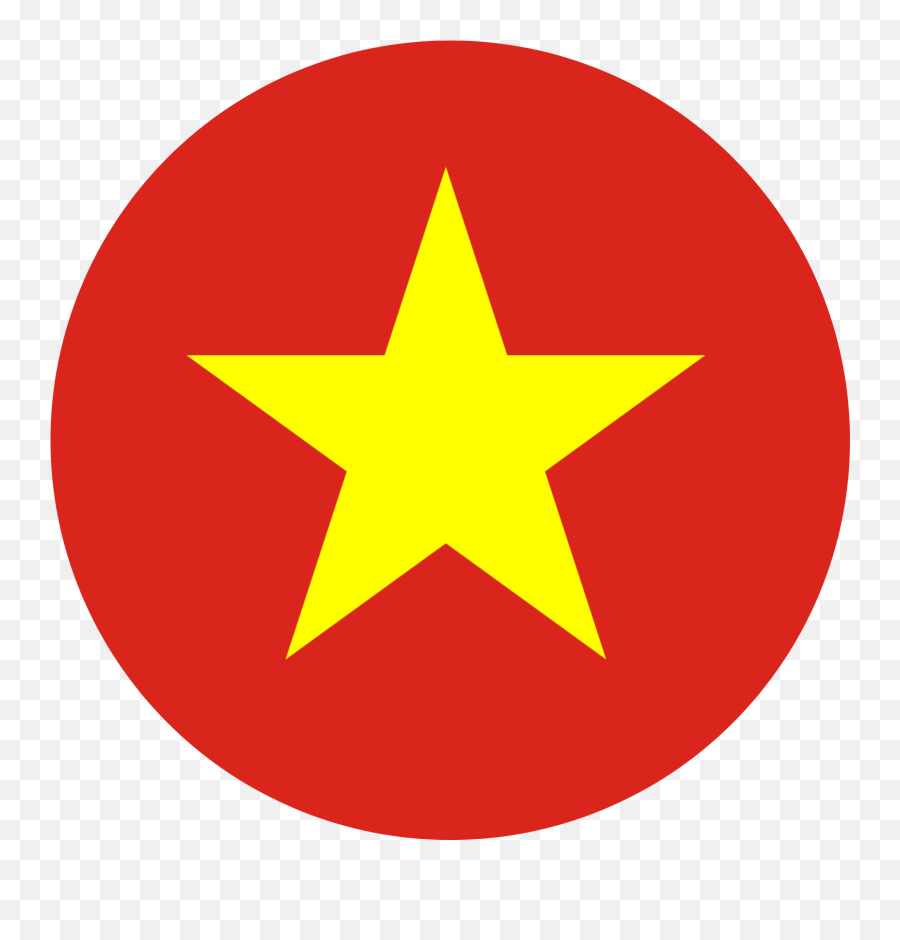 Vietnam Flag Emoji U2013 Flags Web - Circle Star Icon Png,Emoji Font