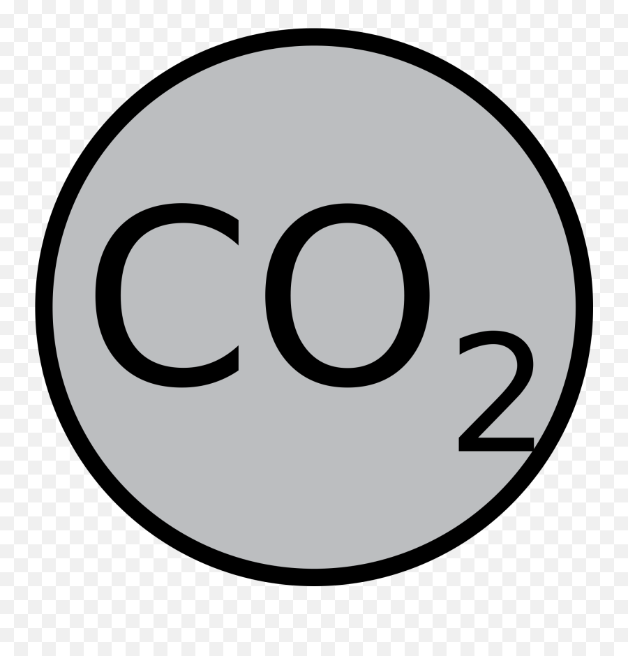 Co2 - Dioxido De Carbono Simbolo Clipart Full Size Clipart Emoji,Simbolos Emoticons