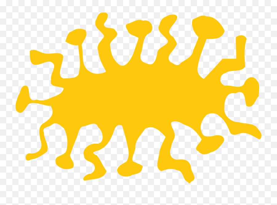 Yellow Clipart Splat - Clip Art Png Download Full Size Emoji,Laurel Wreath Emoticon