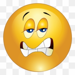 Annoyed Smiley Emoticon Clipart I2clipart - Royalty Free Emoji,Bashful Smiley-face Emoji