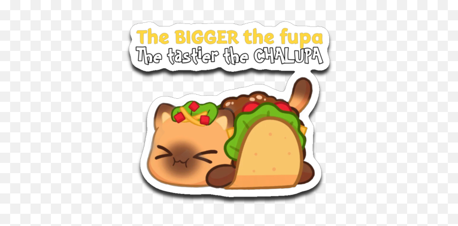 Ladi Geek Chalupa Sticker Emoji,Comfortable Thanks To You Emoji