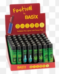 Festival Basix 8 - Bit Life Lighters Wholesale Smoke Bunny Emoji,Tobacco Pipe Emoji