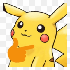 Pikathink - Pika Emoji,Hmm Emoji Meme
