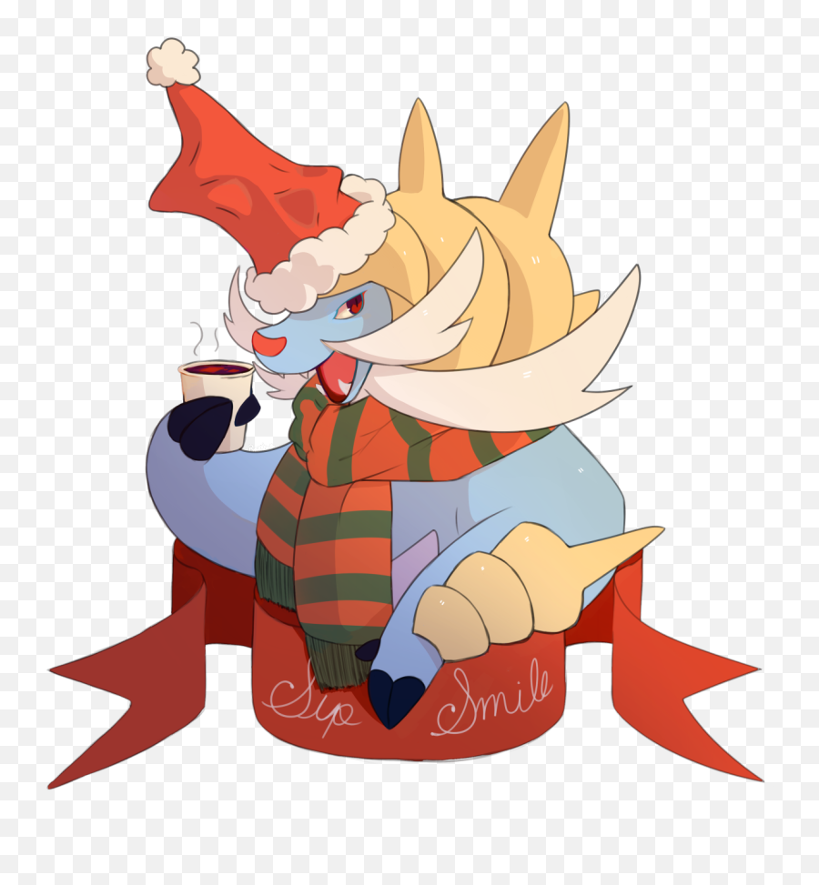 Have A Holiday Samurott Sip U0026 Smile Available On - Samurott Christmas Samurott Emoji,Charizard Emoji