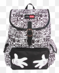 Backpack Purse Mickey - Mochila Do Mickey Feminina De Costas Emoji,Emoji Knapsack
