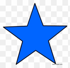 Free Star Clip Art Images And Graphics - Clipart Blue Star Red Emoji,Blue Star Emoji