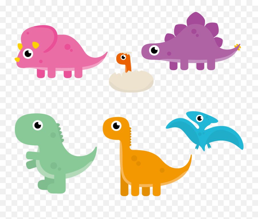 Dinosaur Cute - Cute Dinosaur Transparent Background Emoji,Dinosaur Emoji