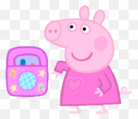 Peppa Pig Dancing Sticker By Nick Jr For Ios U0026 Android - Peppa Dance Emoji,Pig Emoji Wallpaper