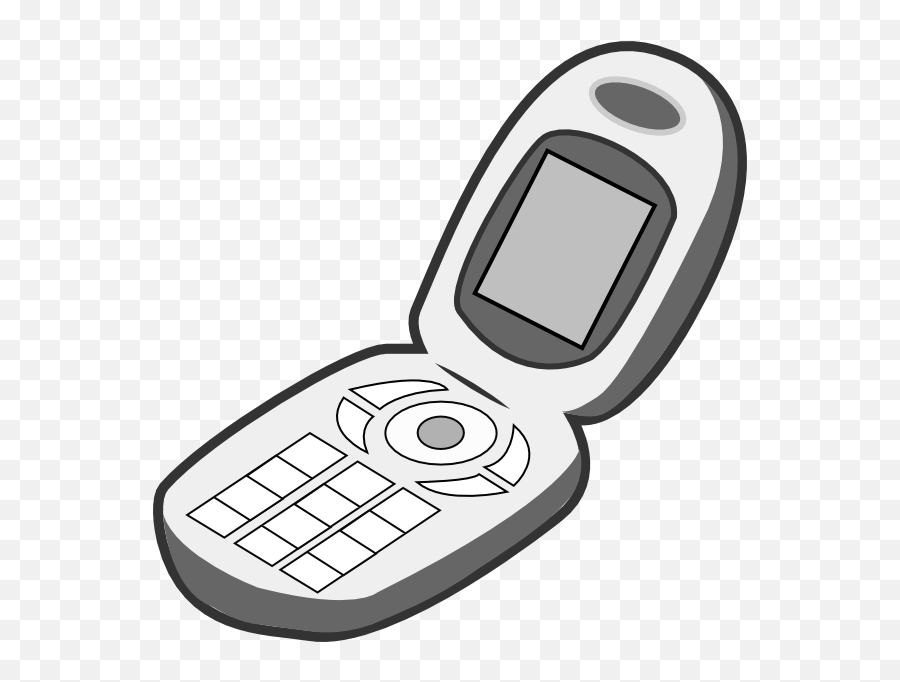 Clamshell Design Telephone Clip Art - Things That Has Sounds Clipart Emoji,Clamshell Emoji