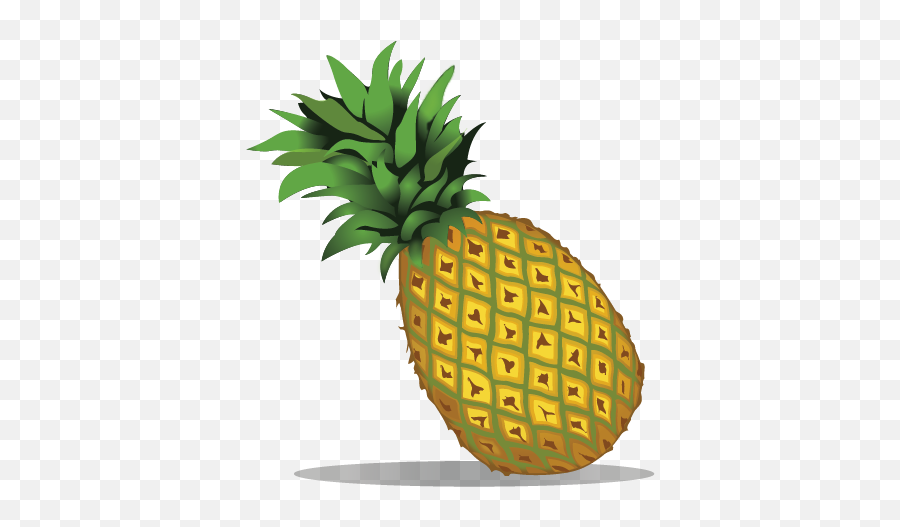 Pineapple - Pineapple Emoji Transparent Background,Pineapple Emoji