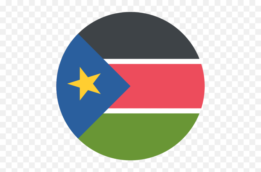 South Sudan Icon - Download For Free U2013 Iconduck South Sudan Flag Round Emoji,Can Emojis Be Used In Youtube Thumbnails