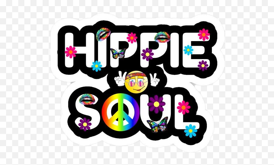 Hippiespirit Hippie Hippies Sticker By Montse 3 - Dot Emoji,Why Do Hippies Use Emojis