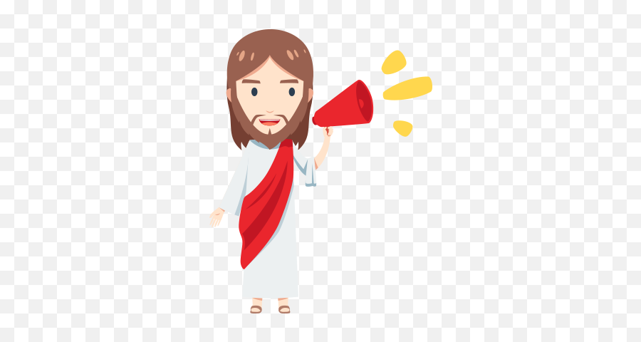 Pocket Jesus Sticker And Emojis - Sad Jesus,Where Is The Megaphone Apple Emojis