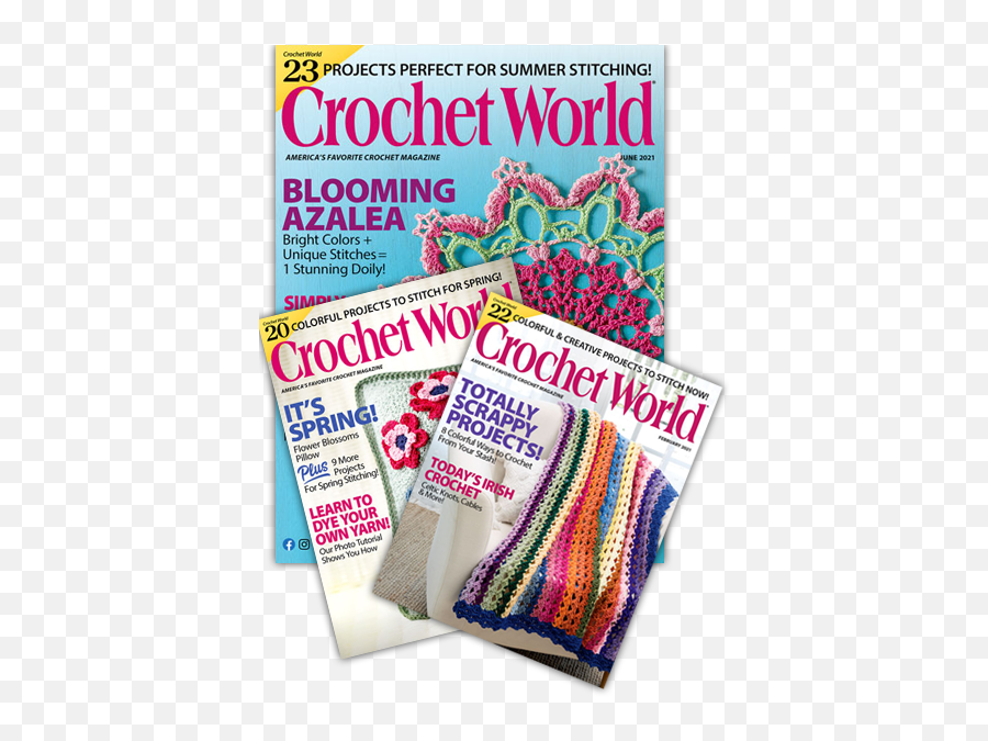 Crochet World Digital The Magazine For Crochet Lovers Emoji,Your Emotion + Crochet