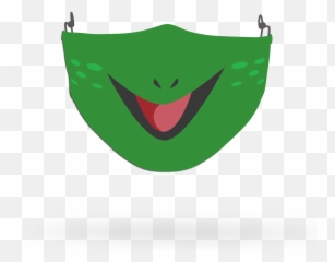 Kids Frog Face Covering Print - Happy Emoji,Frog Face Emoji