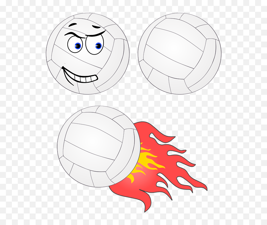Emoji Volleyball Ball Graphic - For Soccer,Volleyball Pictures Emoji