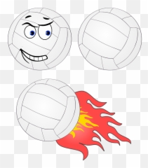 Emoji Volleyball Ball Graphic - For Soccer,Volleyball Pictures Emoji