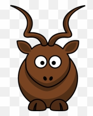 Mascot Logos Designs - Cartoon Kudu Clipart Emoji,Harakiri Emoticon