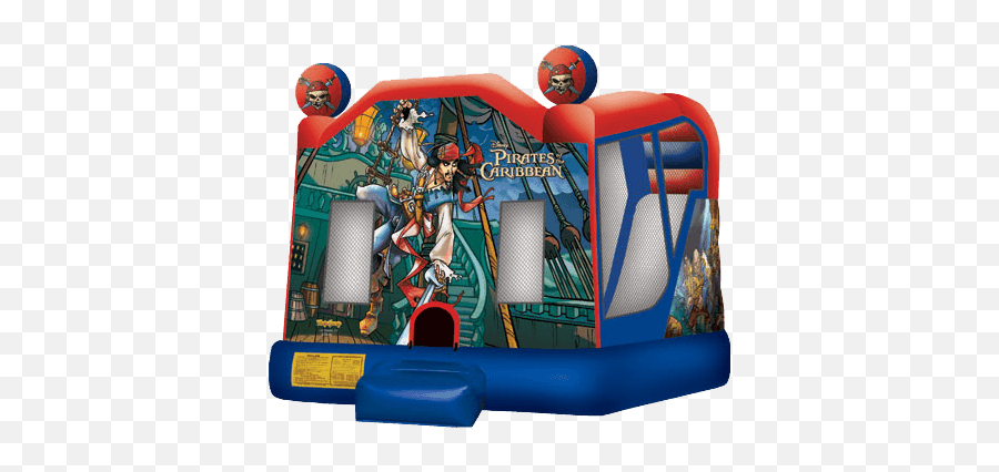 Inflatable Bounce Slide Combos New - Pirates Carribean Bounce House Emoji,Jack Sparrow Disney Emoji Power