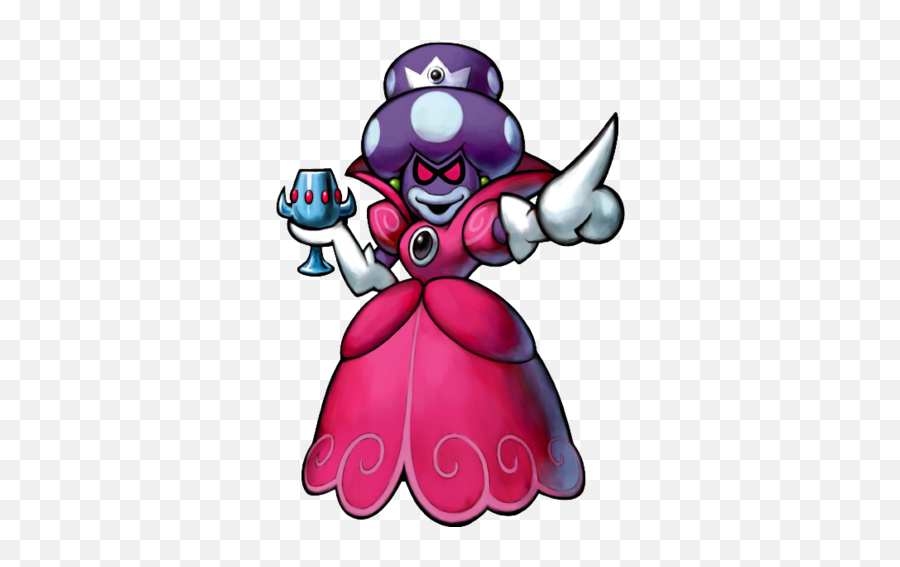 Mario Luigi Characters - Princess Shroob Emoji,Does Princess Peach Plays With Mario Luigi And Bowser's Emotions