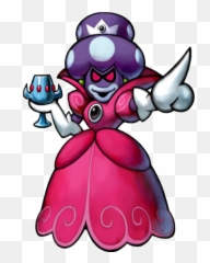 Mario Luigi Characters - Princess Shroob Emoji,Does Princess Peach Plays With Mario Luigi And Bowser's Emotions