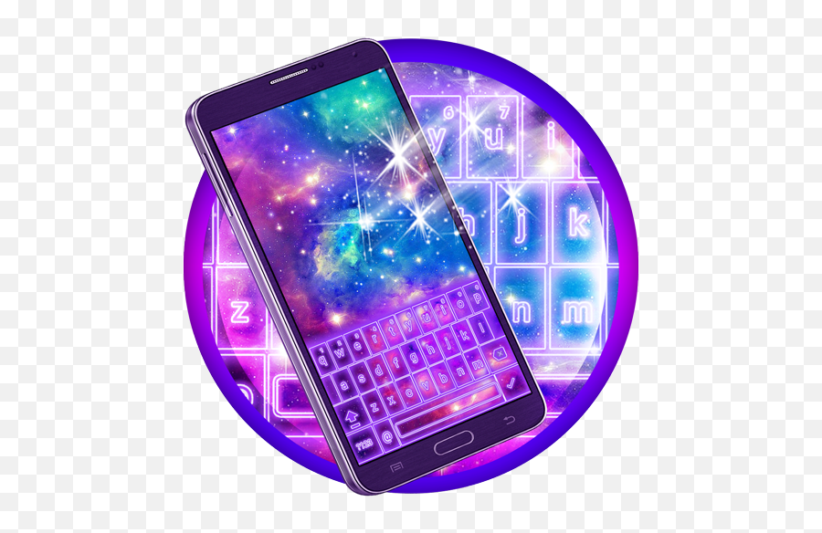 Colorful Galaxy Keyboard Theme - Apps En Google Play Technology Applications Emoji,Emojis De Cora??o