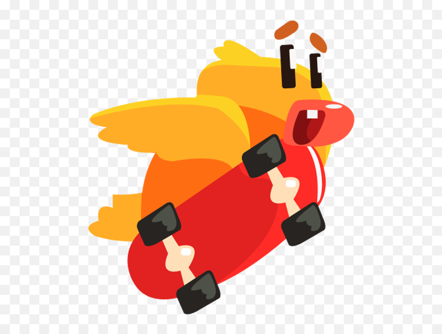 Duckmoji - Sticker Emoji,Bird Skateboard Emojis