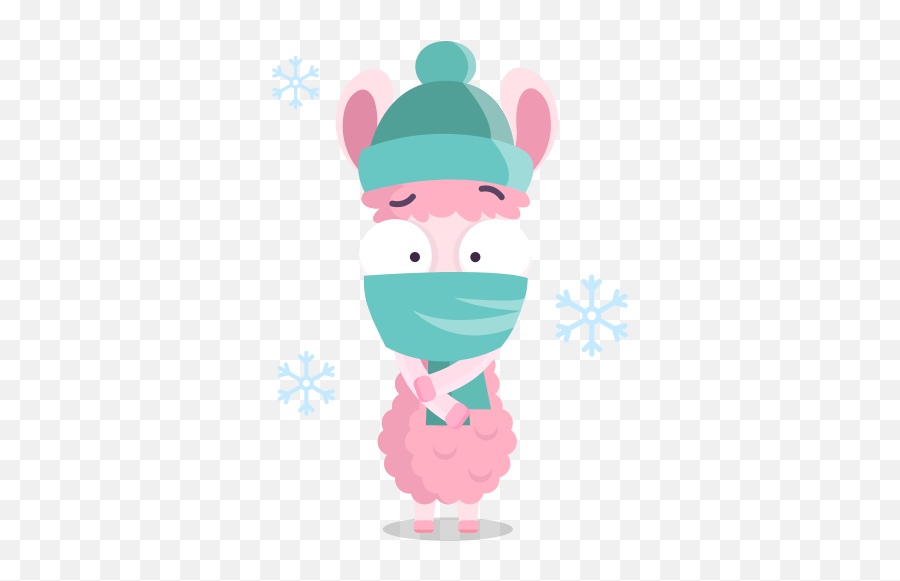 Cold Stickers - Free Animals Stickers Fictional Character Emoji,Cold Person Emoticon