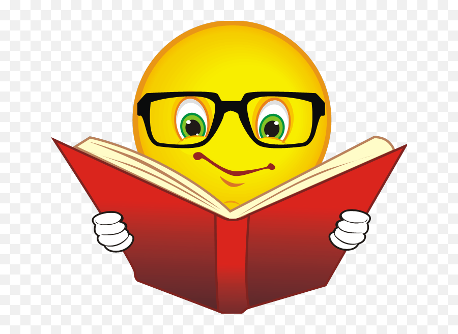 Childrens Books - Emoji Reading A Book,Facebook Emoticon Insect