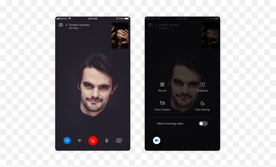 Making Skype Mobile Better For Meetings - Mobile Video Calling Ux Emoji,Bad Skype Emotion